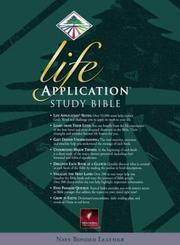 Cover of: Life Application Study Bible NLT
