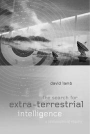Cover of: The Search for Extra Terrestrial Intelligence: A Philosophical Inquiry