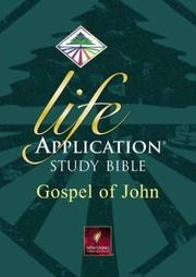 Cover of: Life Application Study Bible NLT, Gospel of John