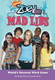 Cover of: Zoey 101 Mad Libs