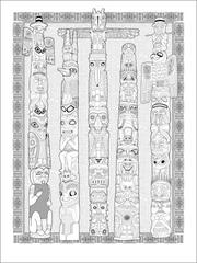 Cover of: Doodle Art: Totem Pole, super (Doodle Art)