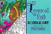 Cover of: Tropical Fish (Doodle Art Postcard Books)