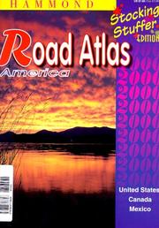 Cover of Hammond Road Atlas America 2000: United States, Canada, Mexico  by hammond inc,hammond