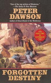 Cover of: Forgotten Destiny (Leisure Western)