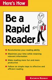 Cover of: Here's How Be a Rapid Reader (Here's How)
