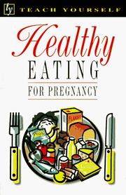 Cover of: Healthy Eating for Pregnancy