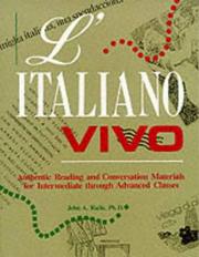 Cover of: L'Italiano Vivo (Language - Italian) by John A. Rallo