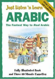 Front cover of Just Listen 'N Learn Arabic by Nadira Auty
