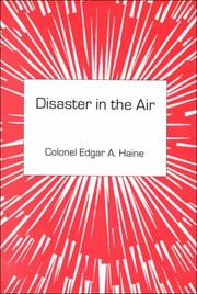 Cover of: Disaster in the Air