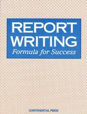 Cover of: Report Writing by Maryanne L. Wegerbauer