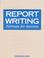 Cover of: Report Writing