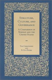 Structure, Culture, and Governance by Tom Peters,  B. Guy Christensen