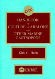 Cover of: CRC Handbook of Culture of Abalone and Other Marine Gastropods