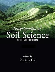Cover of: Encyclopedia of Soil Science, Second Edition 2 Volume Set (Print)