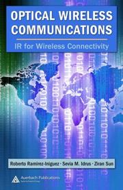 Cover of: Optical Wireless Communications by Roberto Ramirez-Iniguez, Sevia M. Idrus, Ziran Sun