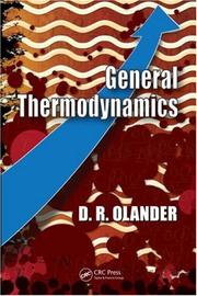 Cover of: General Thermodynamics