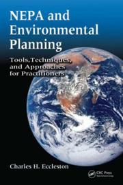 Cover of: NEPA and Environmental Planning: Tools, Techniques, and Approaches for Practitioners