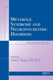 Cover of: Insulin Resistance Syndrome and Neuropsychiatric Disorders (Medical Psychiatry) by Natalie L. Rasgon