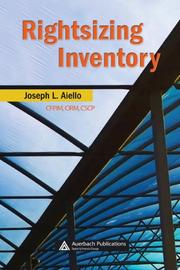 Rightsizing Inventory (Resource Management) by Joseph L. Aiello