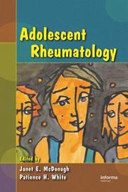 Cover of: Adolescent Rheumatology by 