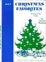 Cover of: The Bastien Piano Library - Christmas Favorites | 