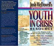 Cover of: Counseling Youth in Crisis Resource
