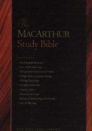 Cover of: The Macarthur Study Bible New King James Version