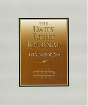 Cover of: Daily Light Journal Evening Readings