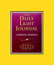 Cover of: Daily Light Journal Burgundy | Anne Graham Lotz
