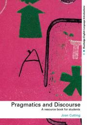 Cover of: Pragmatics and Discourse by Joan Cutting