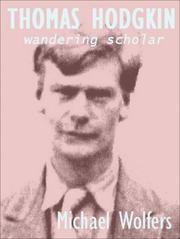 Cover of: Thomas Hodgkin: Wandering Scholar