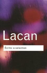 Cover of: Ecrits (Routledge Classics) by Jacques Lacan