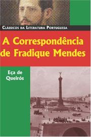 Cover of: A Correspondência de Fradique Mendes: Memórias e Notas (Classicos Da Literatura Portuguesa)