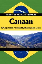 Cover of: Canaan (Classics of Brazilian Literature) by Graça Aranha