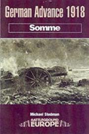 Cover of: The German Spring Offensive (Battleground Europe)