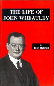 Cover of: John Wheatley by John Hannan, John Hannan