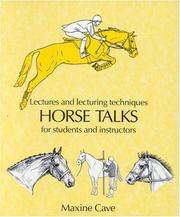 Cover of: Horse Talks | Maxine Cave