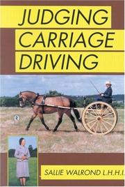 Cover of: Judging Carriage Driving