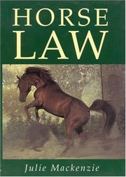Horse law by Julie Mackenzie