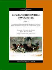 Cover of: Russian Orchestral Favourites, Vol. 1 (Moussorgsky: Night on the Bare Mountain, Borodin: Prince Igor Overture, Prokofieff: Lieutenant Kijé: Symphonic Suite)