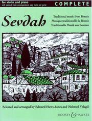 Cover of: Sevdah! (Violin/Piano)