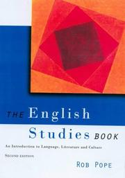 Cover of: The English Studies Book by Rob Pope