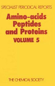 Amino Acids, Peptides and Proteins by R C Sheppard
