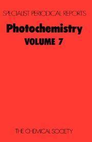 Cover of: Photochemistry (Specialist Periodical Reports) by D Bryce-Smith