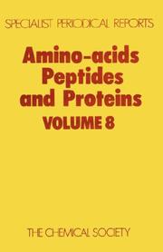 Cover of: Amino Acids, Peptides and Proteins (Specialist Periodical Reports) by R C Sheppard, R C Sheppard