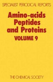 Cover of: Amino Acids, Peptides and Proteins (Specialist Periodical Reports) by R C Sheppard, R C Sheppard