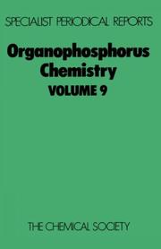 Cover of: Organophosphorus Chemistry (Specialist Periodical Reports) by S Trippett