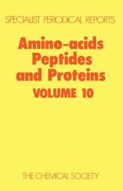 Cover of: Amino Acids, Peptides and Proteins (Specialist Periodical Reports) by R C Sheppard, R C Sheppard