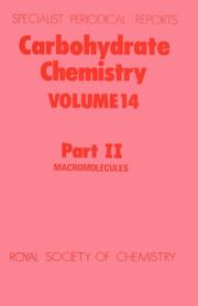 Cover of: Carbohydrate Chemistry: Macromolecules (Carbohydrate Chemistry)