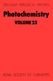 Cover of: Photochemistry